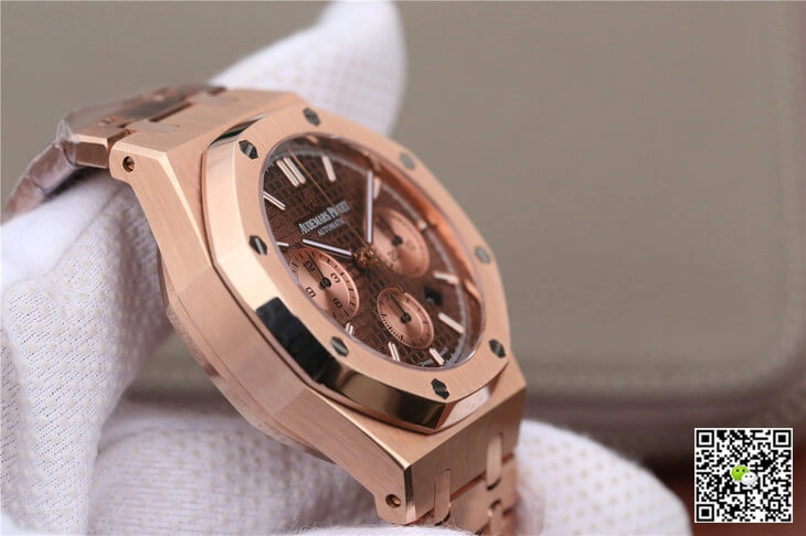 Audemars Piguet Royal Oak Chronograph 26331OR.OO.1220OR.02 OM Factory 1:1 Best Edition Replica Watch Brown Dial